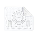 U-Taste Silicone Pastry Mat, Dough Rolling Baking Sheet, 16x20"/Transparent - color: Transparent, size: 15.8"L x 19.7"W
