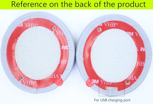 Replacement Ear Pads Compatible with Beats Solo 3 Wireless Gray - color: Gray