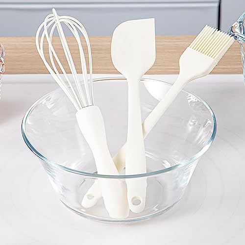 Kitchen tools for cooking 3pcs set-Silicone Pastry Brush Baking Brush,Whisk, Spatulas