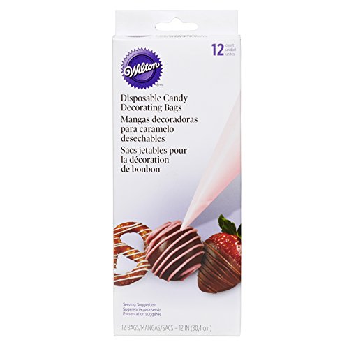 Wilton Disposable Candy Melts Piping Bags, 12-Count