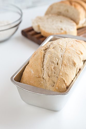 Fox Run Bread Pan, Tin-Plated Steel, 8.5-Inch, Metallic - size: 8.5"