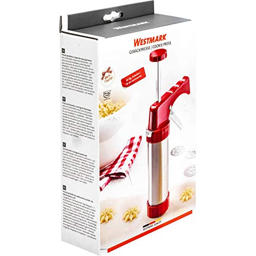 Westmark Cookie press/piping gun, 250 mL/8.5 oz capacity
