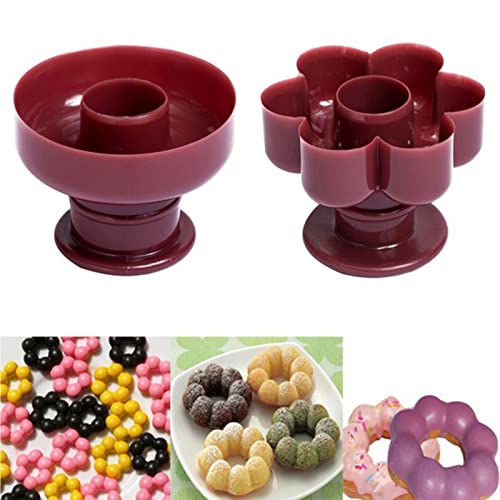 8Pcs Donut Maker Cutter Donut Mold Home Kitchen DIY Baking Tool
