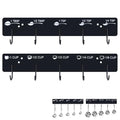 Premium Measuring Cups and Spoons Hanging Rack Screw Adhesive 2pcs - color: rack