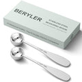 2PCS 1TSP(5ML) Measuring Spoon, 18/8(304) Stainless Steel Tablespoon - size: 1 tsp | 1/3 tbsp | 5 ml | 1/6 oz
