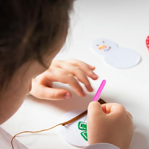 8 Pieces Cookie Scribe Tool Sugar Stir Needle with Clear Box Scriber Needle Cookie Decorating Tools, DIY Baking Pin Whisk Stainless Steel Needle Biscuit Icing Pin - color: D