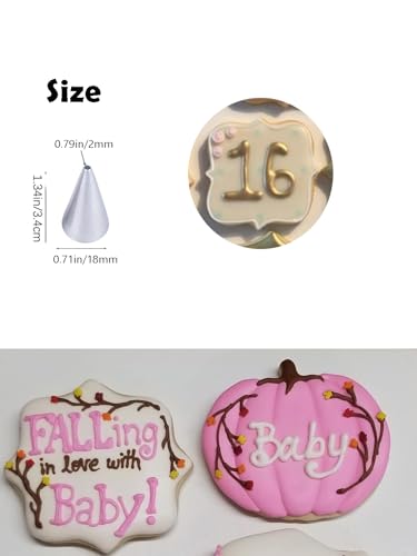 #3 Piping Tip,Round Nozzle Tube Tip #3 - Medium Line/Writing - color: F