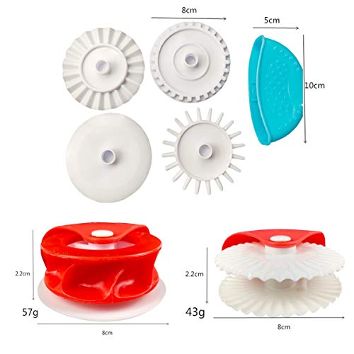 Pastry Wheel Decorator and Cutter, 6Pcs