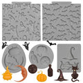 Ghosts Silicone Texture Mold Halloween Fondant Molds