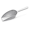 New Star Foodservice Cast Aluminum Flat Bottom Scoop, 4-Ounce, Silver - size: 4-Ounce