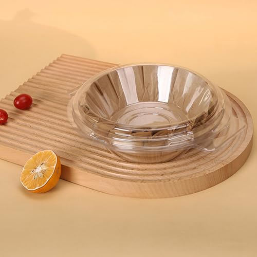 50pcs Disposable Parchment Paper Basques Cupcake Liners Cake Pan Liners Baking Wrappers Oilproof Wrap Paper for Cheesecake,Oven, Air Fryer (6inch) - color: Natural, size: 6inch