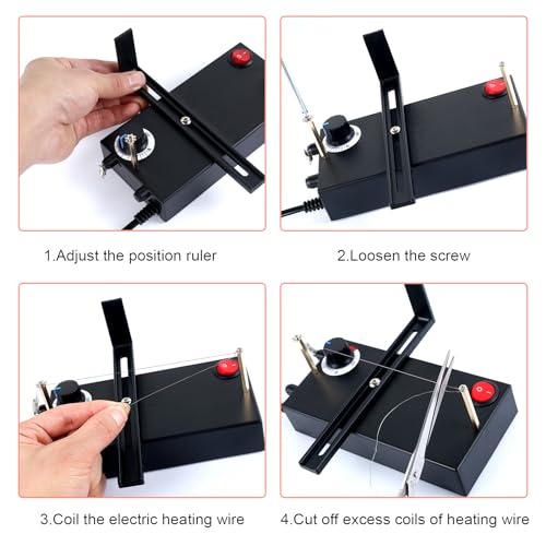 Heat Cutting Tool - Electric Hot Ribbon Cutter - 0-700 Adjustable for Webbing & DIY Rope Craft -Usemaquina para cortar liston - US Plug