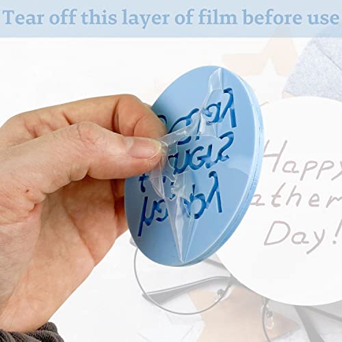 Father's Day Fondant Embosser "Happy Father's Day" 3D Shape Cookie Stamp - style: Father's Day-128