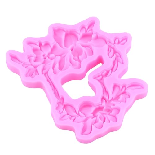 Wreath Silicone Mold Flower Garland Fondant Molds Set Of 4