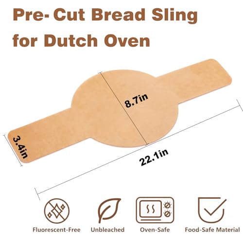 Bread Sling, Sourdough Bread Sling, Sourdough Baking Sling - size: Round 125pcs