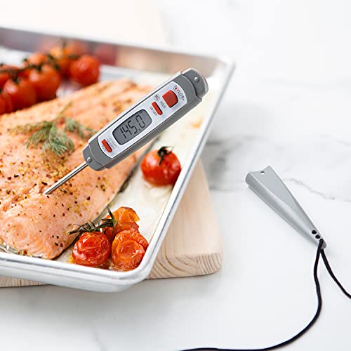 Taylor 9847 Waterproof Digital Instant Read Meat Thermometer - color: Gray