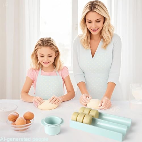MITCHENIFY Round Cake Pop Mold with Tray, Cake Pop Cutter and Pusher