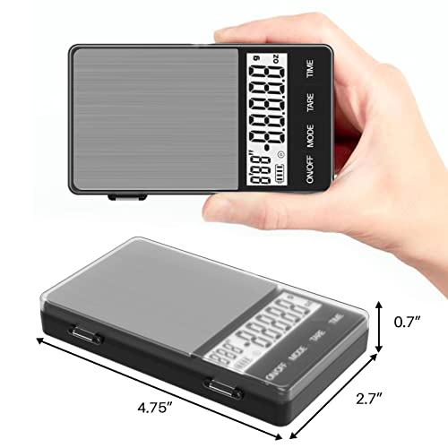 MAXUS Espresso Scale with Timer, 1000g x 0.1g, Coffee Scale for Drip Coffee