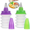 PRETYZOOM Cookie Icing Bottles 2 pack Pp Random Color
