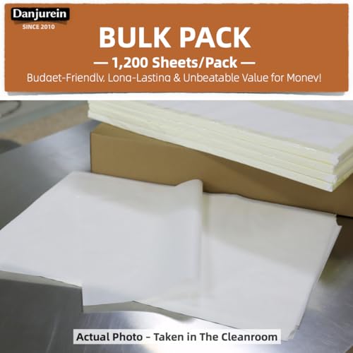Industrial Grade 24x24 Parchment Paper - 1200 Bulk Sheets - color: White, size: 24"x24" (61x61cm) - 1200 sheets