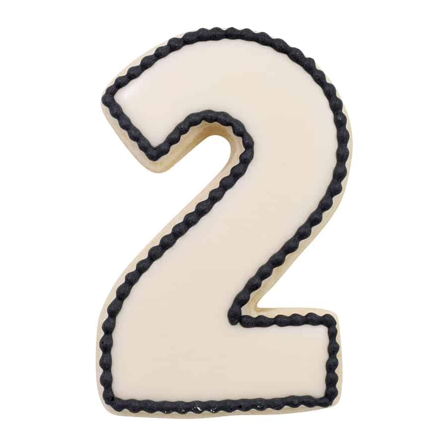 R&M Number 2 Cookie Cutter 3" - Carded