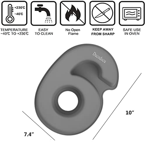 Ducodocu Silicone Number Cake Pan Large 3D Number Cake Mold Baking Forms Novel Cake Tins DIY Baking Mold for 6/60/9/90th Birthday Wedding Anniversary 10 inch Number of 6&0, 2 Pack - size: 6&0