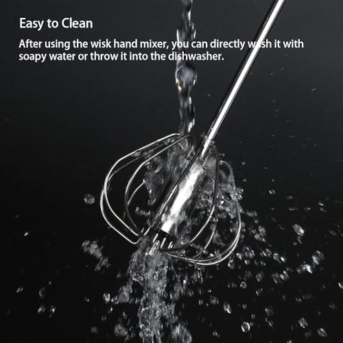 Stainless Steel Semi-Automatic Egg Whisk Set, 2PCS Hand Push Rotary Manual Mixer for Cooking, Whisking, Beating and Stirring (10&12 Inch) - color: Green (10&12in)