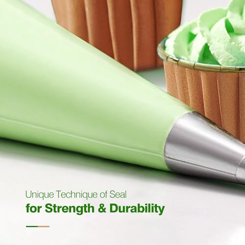 Keenpioneer 18-Inch Piping Bags, Large Capacity - size: 18''