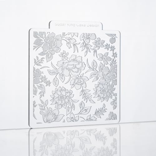 KALAIEN Cookie Stamps,Fondant Impression Mat Set of 3 Style 3 - color: Style 3