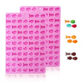 2 PCS Gummy Fish Candy Molds Silicone, Cat Dog Treat Molds,152 Cavity Fish Mini Silicone Mold for Chocolate, Fondant, Candy, Biscuits, Cookie, Jelly and Cat Dog Training Commands Concept - style: Mini Fish