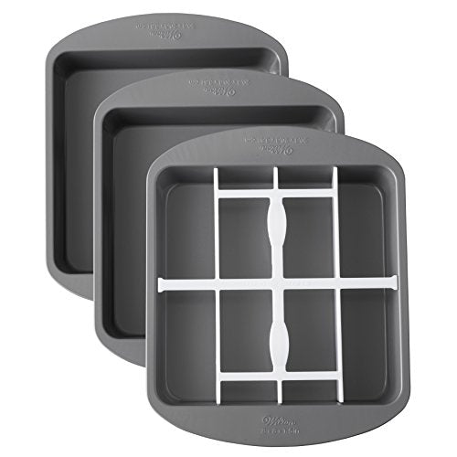 Wilton Checkerboard Cake Pan, 4 Piece Set - style: 3-Pc. Square