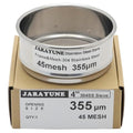 4 Inch 45 Mesh Stainless Steel Test Sieve, 0.4 mm Aperture - size: 45mesh (355µm)
