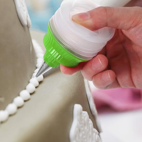 OUNONA Cookie Icing Squeeze Bottles 2 pcs Random Color Pp Material