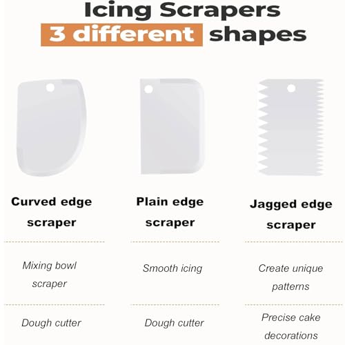 Cake Decorating Kit with Turntable Baking Supplies for Beginner Pros
