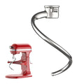 COFUN Stainless Steel Spiral Dough Hook for Kitchenaid Stand Mixers - color: Sliver- 5Plus & 6QT Spiral Hook