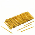 800 Pcs 3.94" Gold Metallic Twist Ties - Reusable, Perfect for Plastic & Cellophane Bags, Bread, Candy & Treat, Party Gift Wraps
