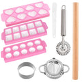 8Pcs Pasta Making Tools for Ravioli Empanada - color: 8 PCS