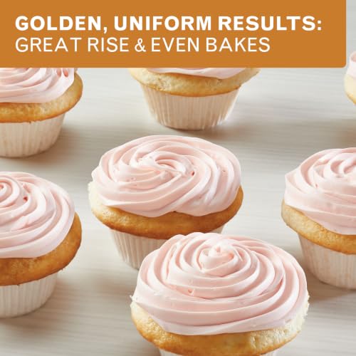 Farberware 47776 Nonstick Bakeware, Nonstick Muffin Pan / Cupcake Pan - 12 Cup, Rose Gold Red - style: Muffin Pan