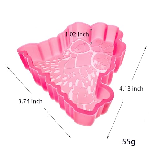 (300 Design Optional) MUBYOK M561 Chicken Silicone Freshie Mold for Baking Aroma Beads Car Freshie Supplies - color: Chicken