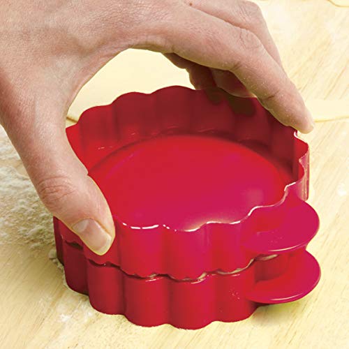 Norpro Lattice Mini Pie Mold, 4.5" x 5.75" x 2" / 11.5cm x 14.5cm x 5cm, As Shown