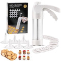 Cookie Press for Baking, Spritz Cookie Press Gun Kit
