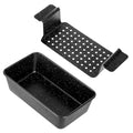 Walooza 9x5 Meatloaf Pan with Drain Tray, Heavy-Gauge Carbon Steel Nonstick Loaf Pan for Baking Bread, Oven-Safe Healthy Baking Pan for Meatloaf, Banana Bread, Sandwich Bread - size: 9X5 Meatloaf Pan (1-pack)