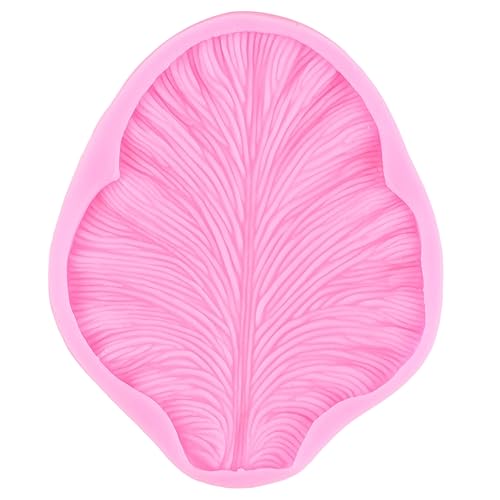 ZiXiang Leaf Silicone Veining Mold Fondant Leaf Veined Molds Set Of 6 - color: Style D