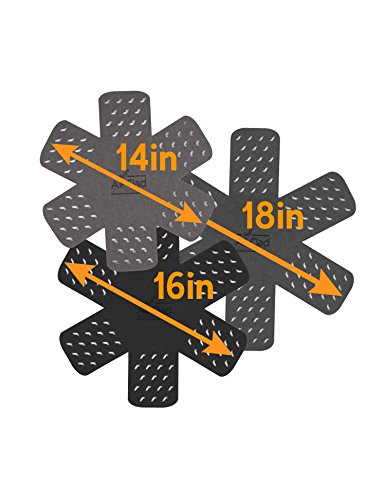 All-Clad Professional Silicone Pot/Pan Protector Set, Black/Gray, 3pc - size: Pot Protectors (3-Piece)