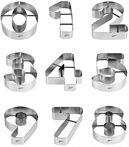 Extra Large Number 2 Cake Cutter - size: #2, 11-inches Tall