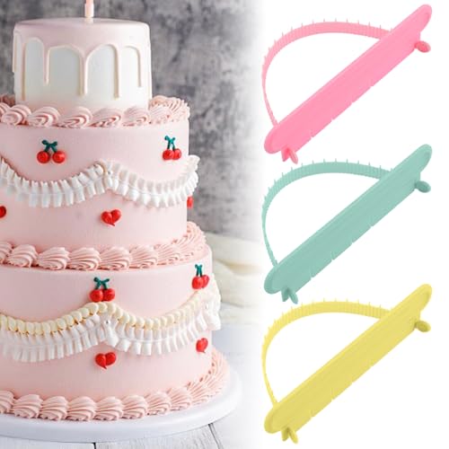 3PCS Cake Arch Guide Tool, Cake Arc Ruler, Cake Swag Maker
