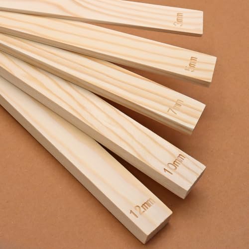 suiwotin 11pcs Wooden Pottery Teaching Kit