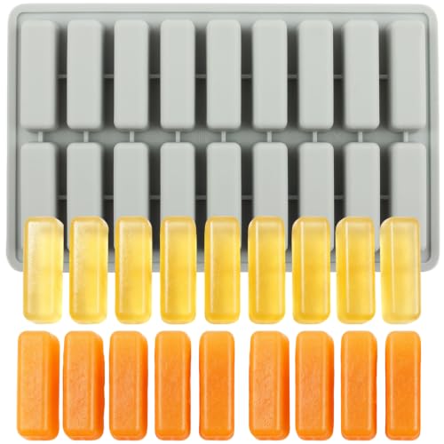 18 Cavity Long Strip Silicone Candy Molds