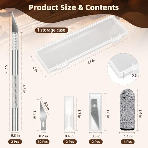 2 Pcs Bread Lame Sourdough Scoring Tool for Bread Baking Bread Scorer Dough Scoring Tool for Homemade Sourdough Bread Scoring Tool Set with 10 Replacement Blades & 1 Storage Case
