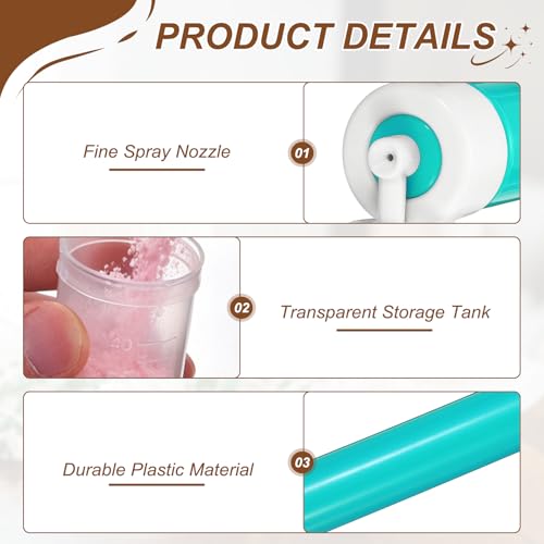 uxcell 2Pcs Manual Air Brush Cake Decorating Cake Air Brush Kit Blue - color: Blue
